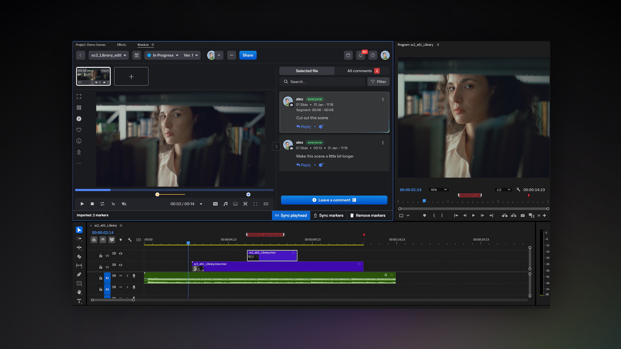 Frame.io Plugin for Adobe Premiere and After Effects alternative extensions