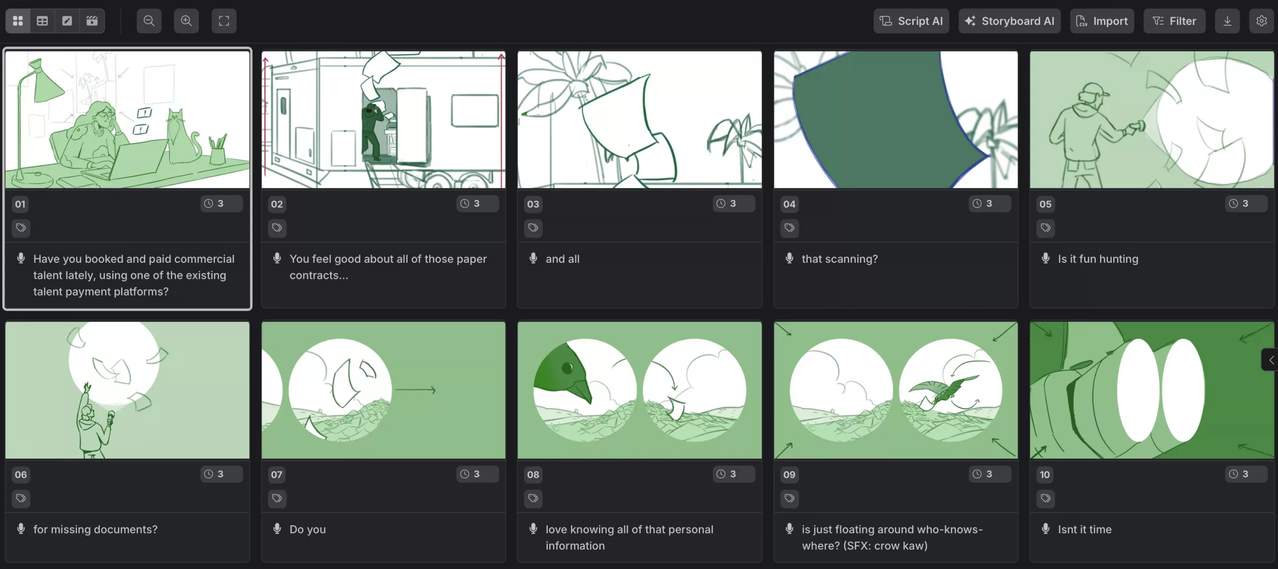 StudioBinder free alternative Storyboard Software